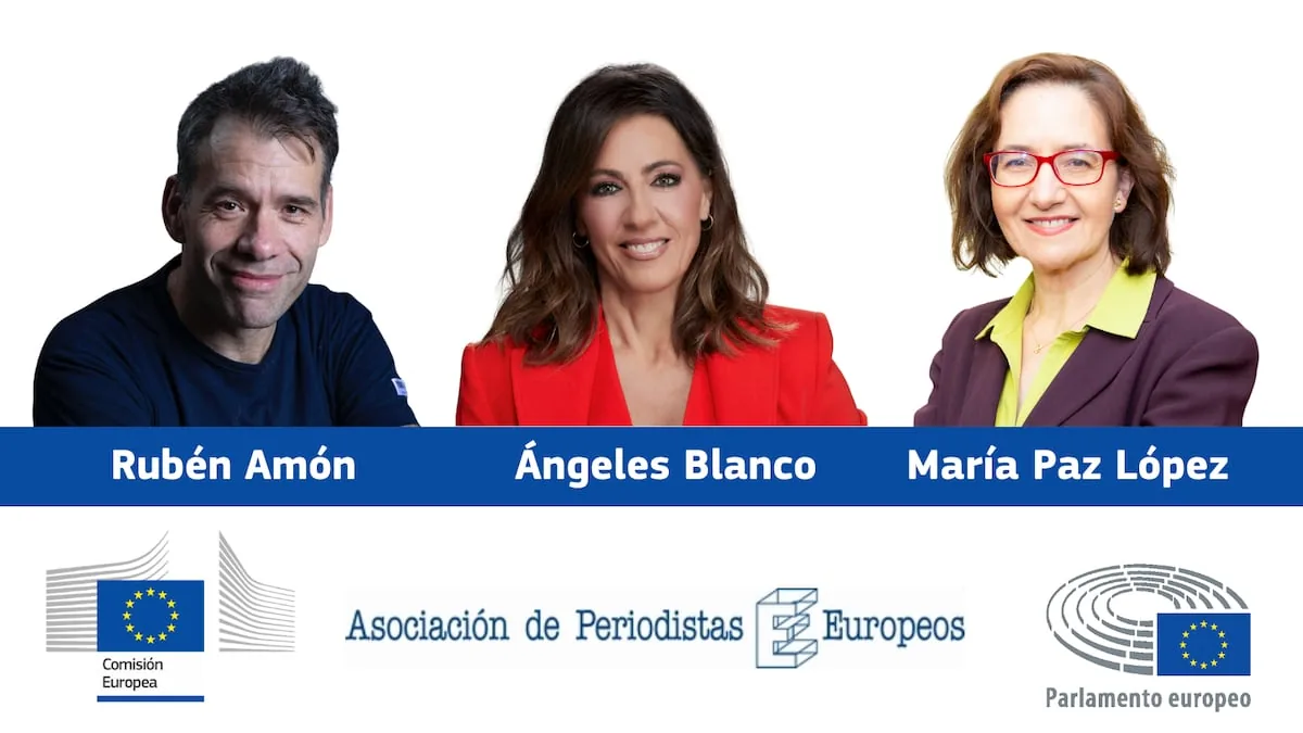 Rubén Amón, Ángeles Blanco and María-Paz López, Salvador de Madariaga journalism awards