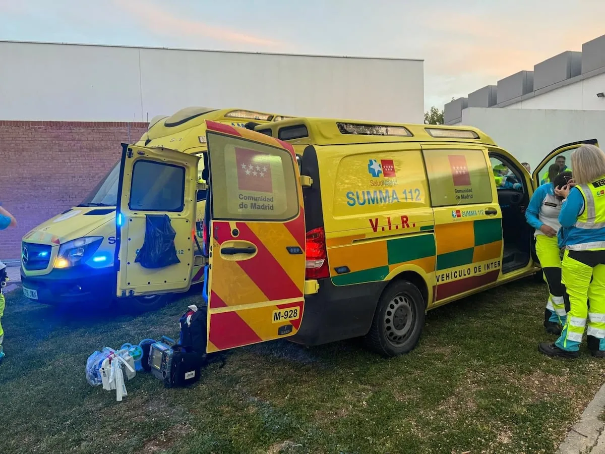 A man dies after receiving a high-voltage electric shock in Torrejón de Ardoz