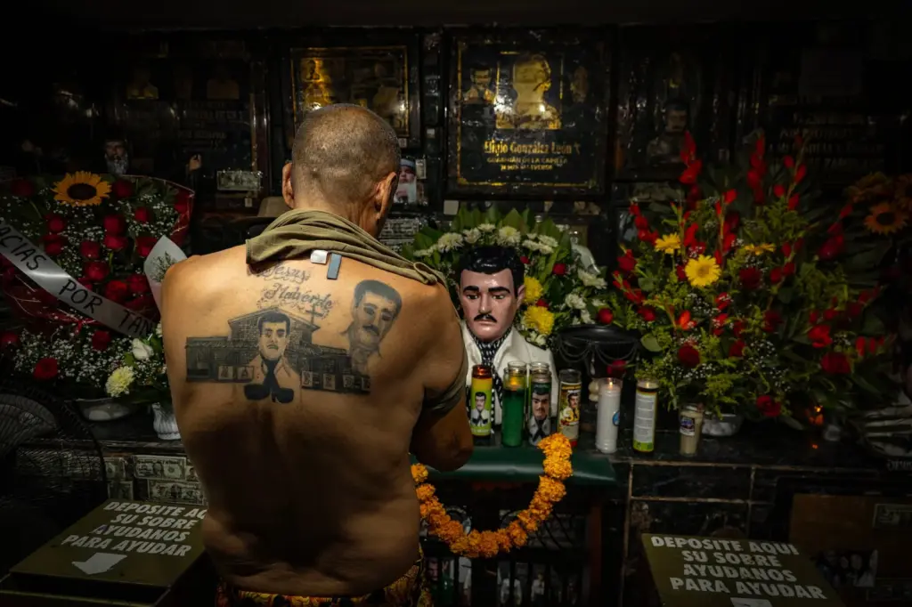 La Capilla de Malverde, en Culiacán, Sinaloa, el 1 de mayo de 2026