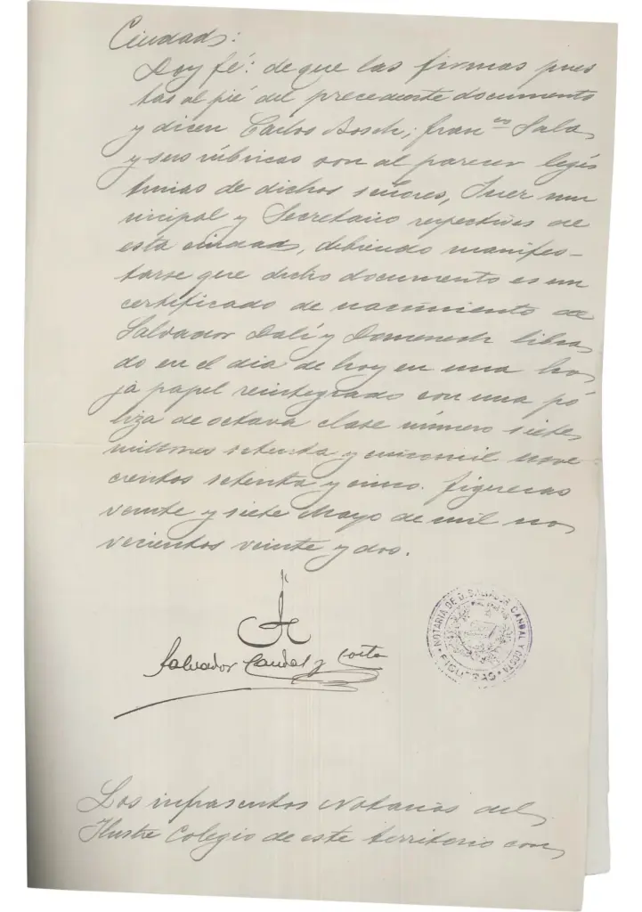 Dalí at the Royal Academy of San Fernando: a rebellious and insolent student expelled permanently