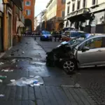 A driver runs over about ten people in Modena (Italy) and stabs another during his escape