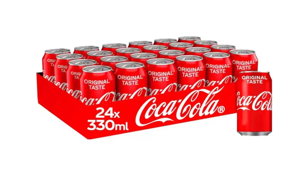 Pack de 24 latas Coca Cola