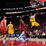 An unstoppable LeBron James leads the Lakers against the Thunder in the Western Conference semifinals