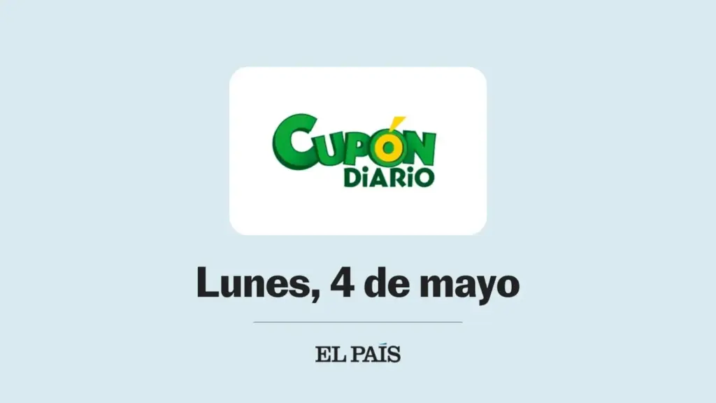 Sorteo Cupón diario de la ONCE 4 de mayo 2026