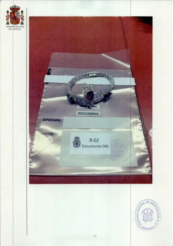 The Police will ask a jeweler for an “initial” appraisal of the jewels found in Zapatero's safe