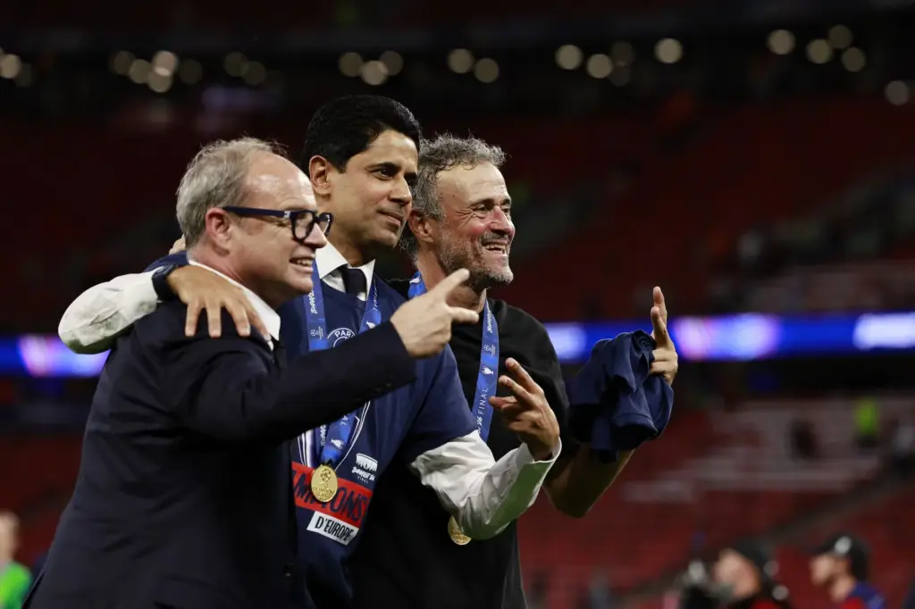 Luis Enrique, leyenda de la Champions y profeta de París