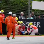 A terrifying accident at the MotoGP Catalonia GP ends with Alex Márquez in the hospital