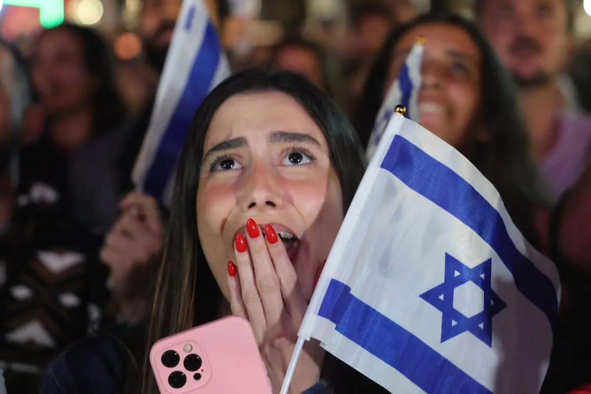 Israel, from euphoria to disappointment in 20 seconds
