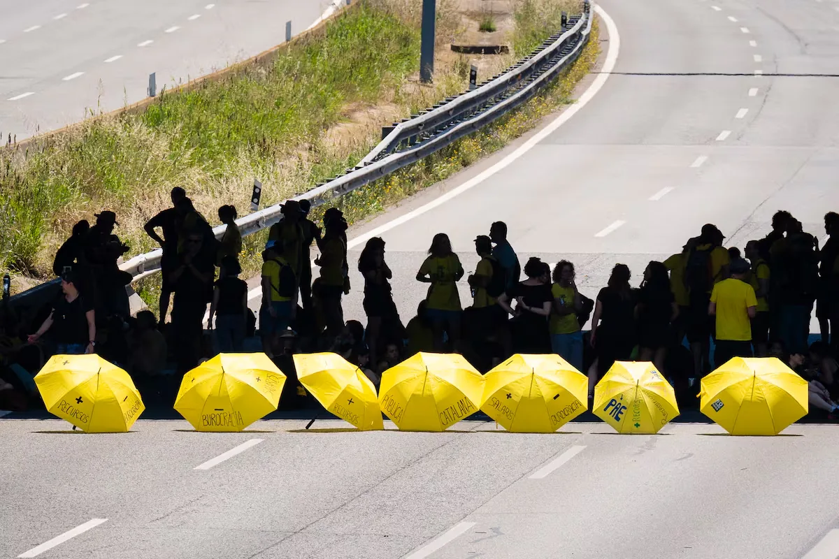 Ustec warns that if the no wins in the consultation, it will promote an indefinite strike in Catalonia