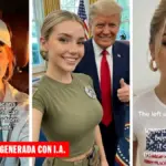 Jessica Foster y otras jóvenes creadas con IA que piden el voto para Trump: “Es muy difícil encontrar mujeres así en el mundo real”