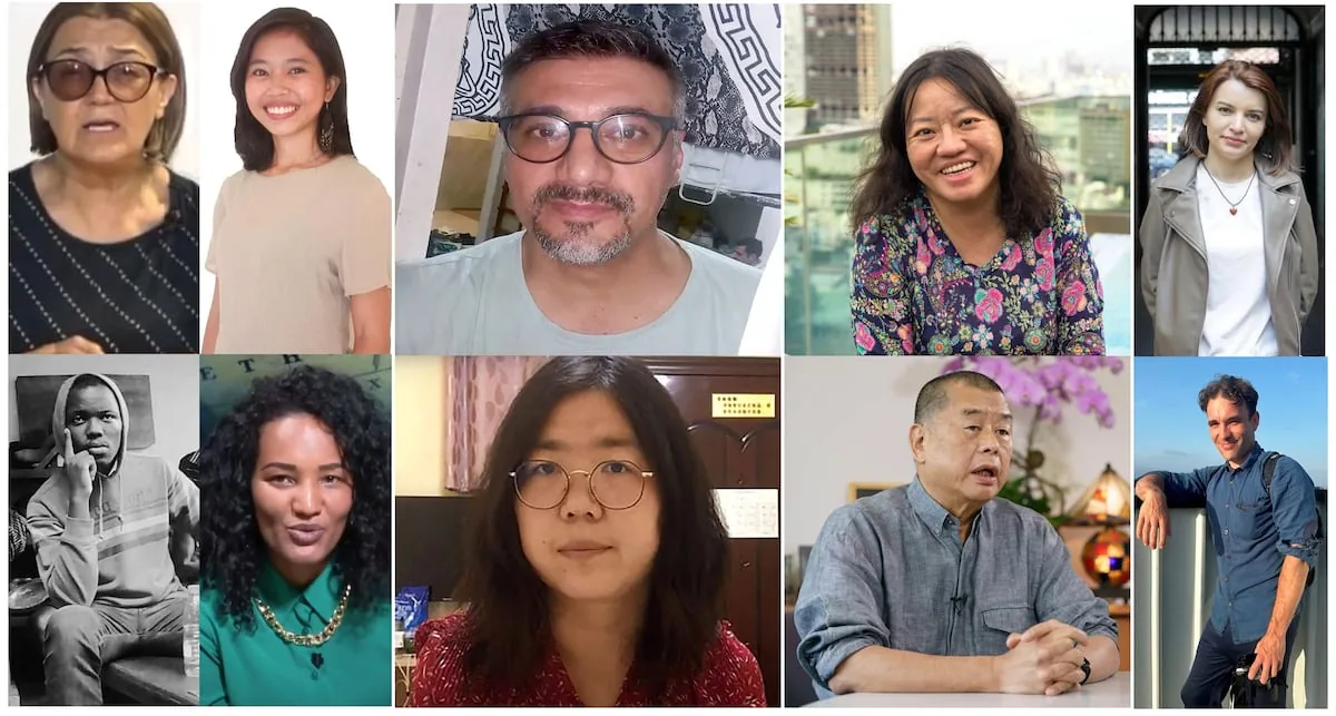 Ten stories of journalists imprisoned in various countries for seeking the truth