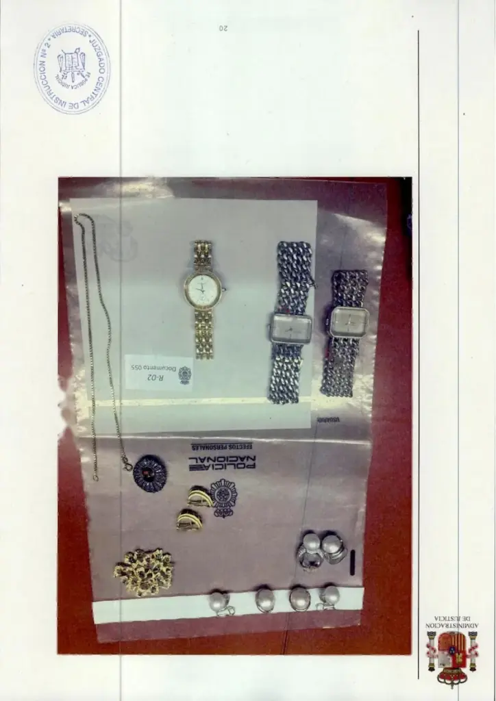 The Police will ask a jeweler for an “initial” appraisal of the jewels found in Zapatero's safe