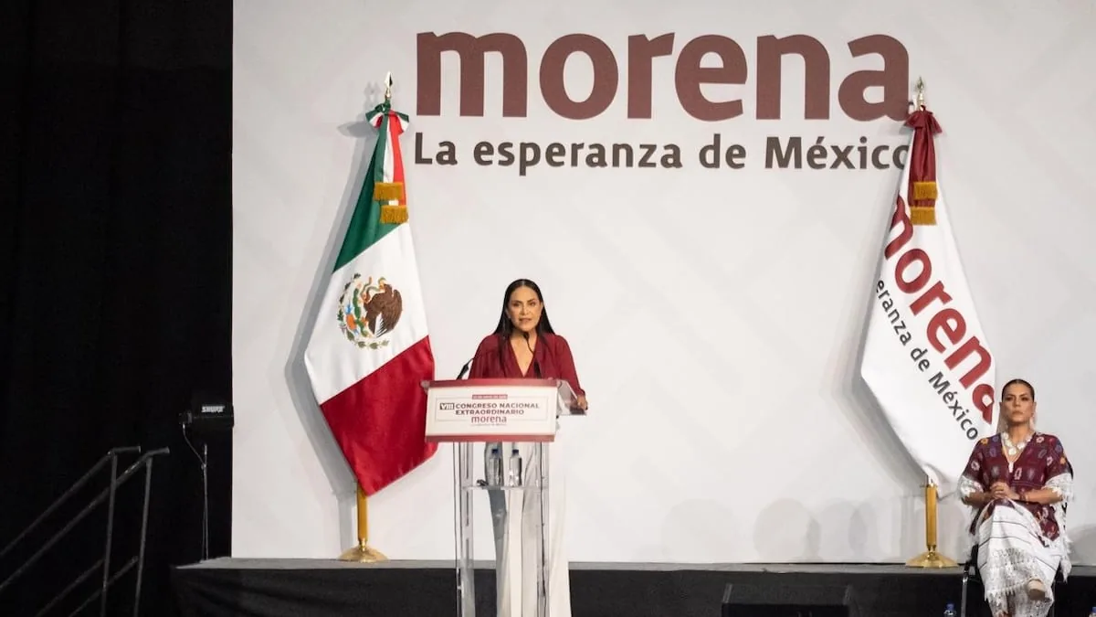 Morena endorses Ariadna Montiel as party leader: “This leadership will not tolerate corruption”