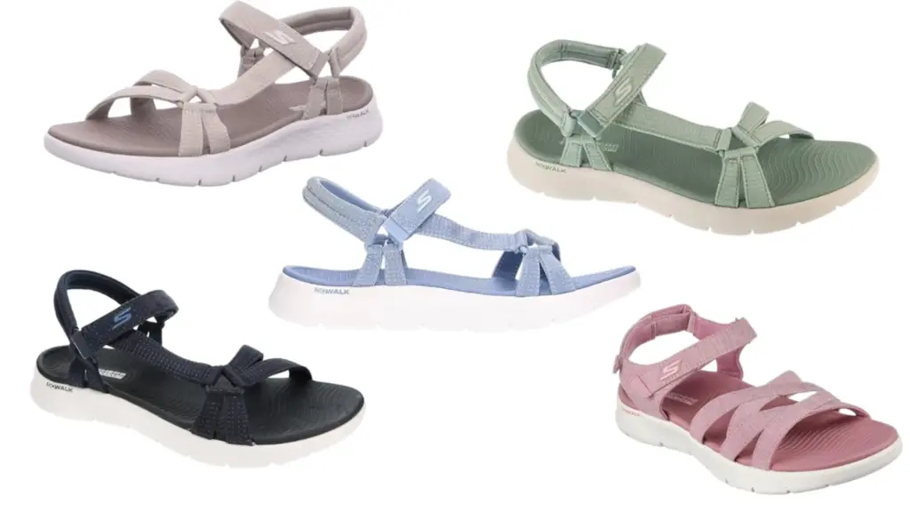 These Skechers sneakers for women are the most comfortable for summer.