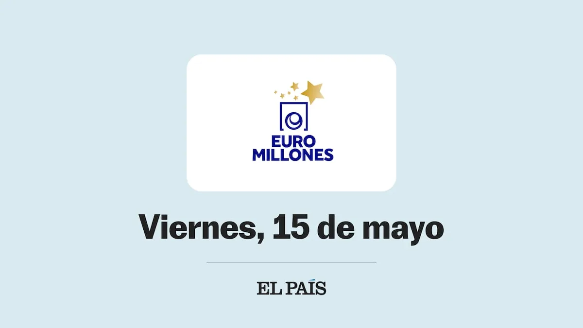 Euromillions: draw of Friday, May 15
