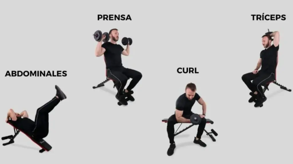 banco de musculación para casa