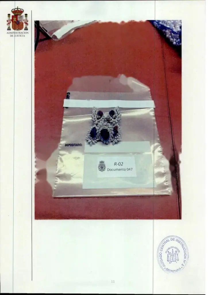 The Police will ask a jeweler for an “initial” appraisal of the jewels found in Zapatero's safe