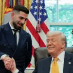 El saludo entre Donald Trump e Ilia Topuria: “No imaginaba que era tan amable”