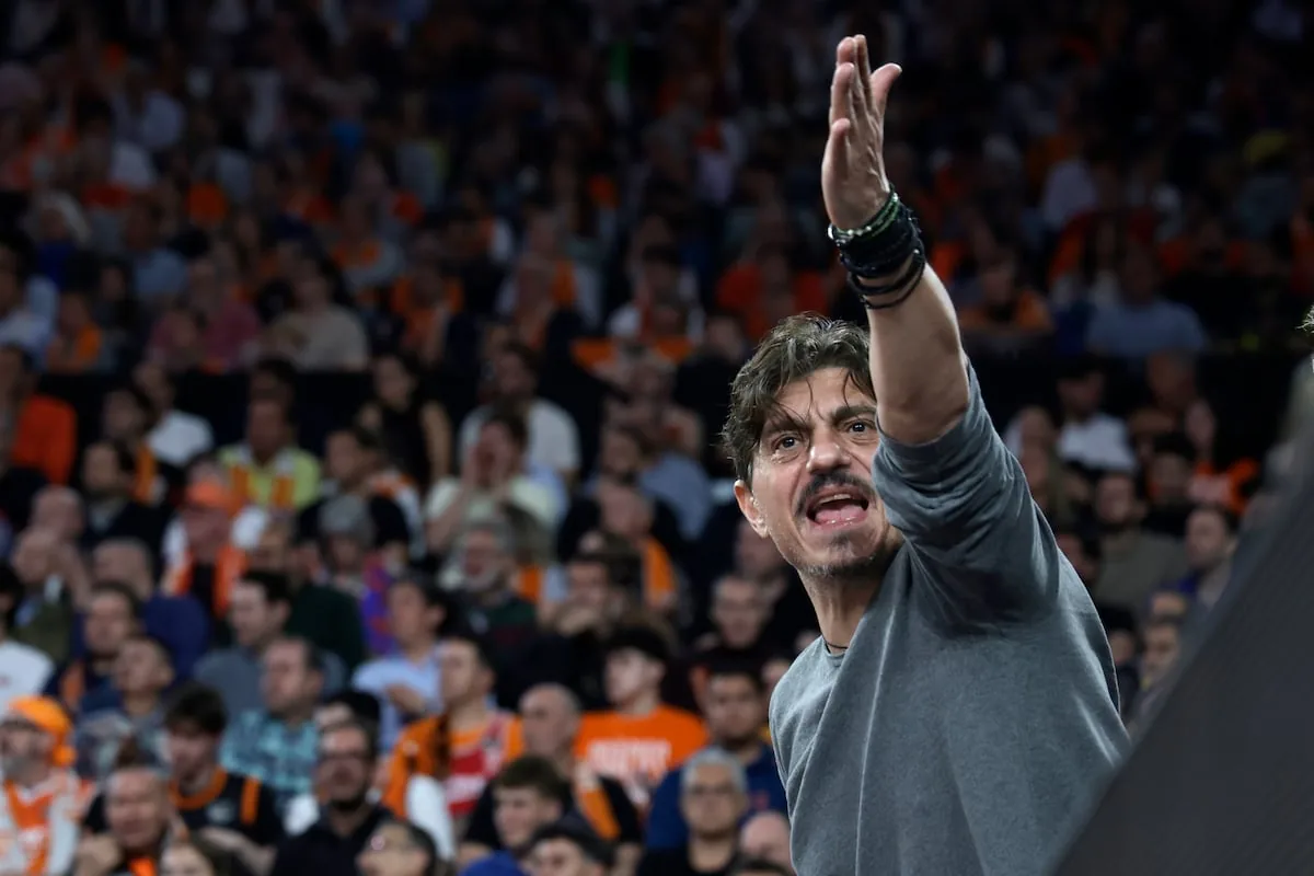 This is Dimitris Giannakopoulos, the controversial president of Panathinaikos who has the Euroleague on edge