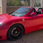 The red Ferrari that looked authentic for sale at a ‘top manta’