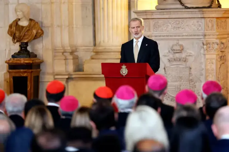 The King says that the “pain caused by cases of abuse” must be repaired with “clarity and firmness”