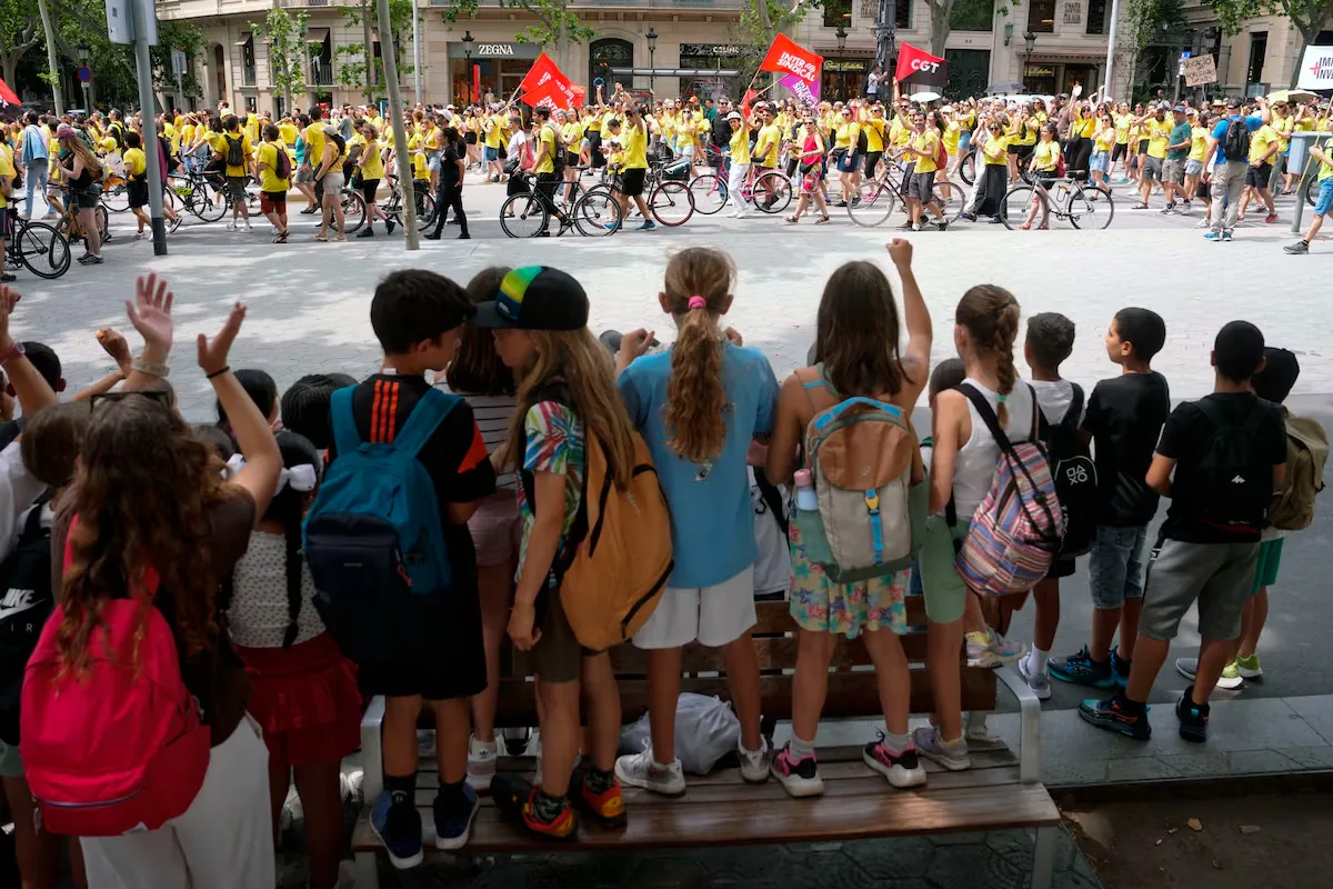 Catalan teachers return to strike after rejecting the pre-agreement with the Government