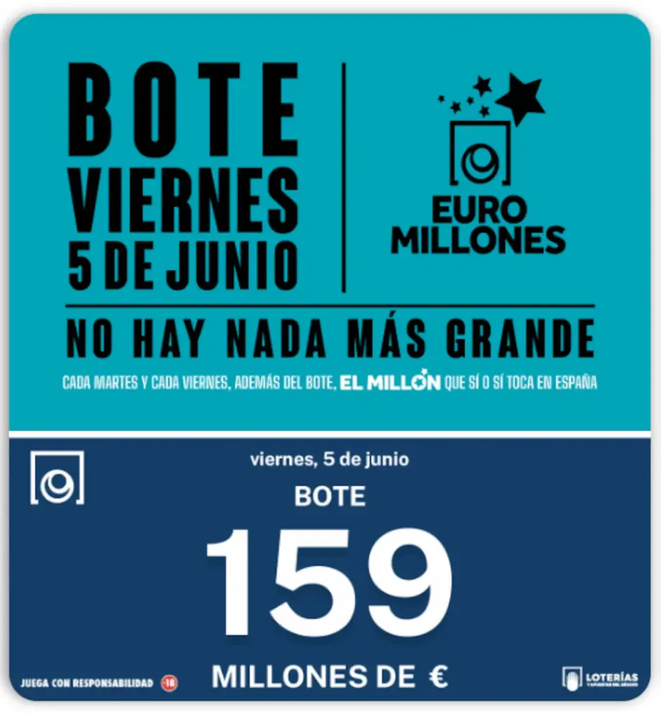 Euromillones: check Friday, June 5 draw