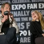 Gillian Anderson reunites with David Duchovny and puts him on the spot: “Do you know where the G-spot is?”