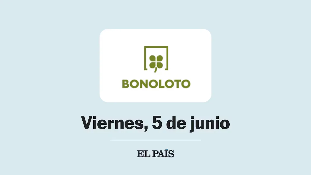 Bonoloto: check Friday, June 5 draw