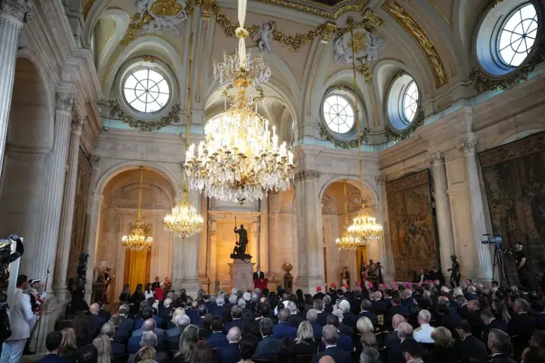 The King says that the “pain caused by cases of abuse” must be repaired with “clarity and firmness”