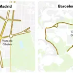 Maps | All traffic disruptions in Madrid and Barcelona, streets to avoid and mobility restrictions due to the Pope's visit in Spain