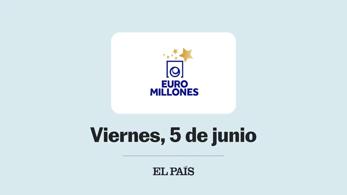 Euromillones: check Friday, June 5 draw