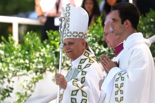 At the mass of Leo XIV, the Pope who came to Spain to make friends