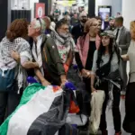 Activists from the Gaza aid convoy detained in Libya, on hunger strike