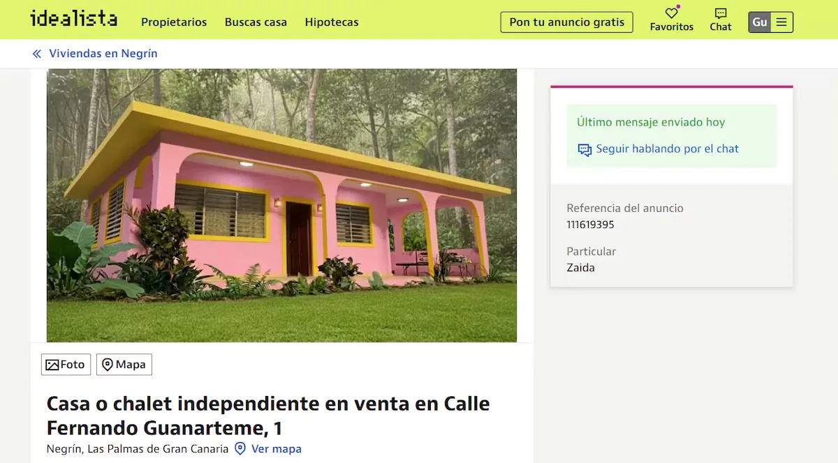 Bad Bunny's Little House 'for sale' on Idealista to denounce the housing crisis