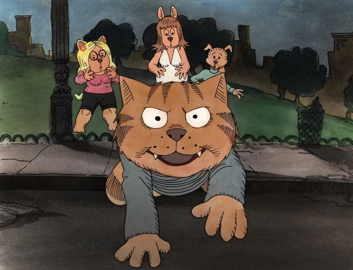 A nihilist cat who smoked marijuana and sought sex: ‘Fritz’, the first animated film rated X