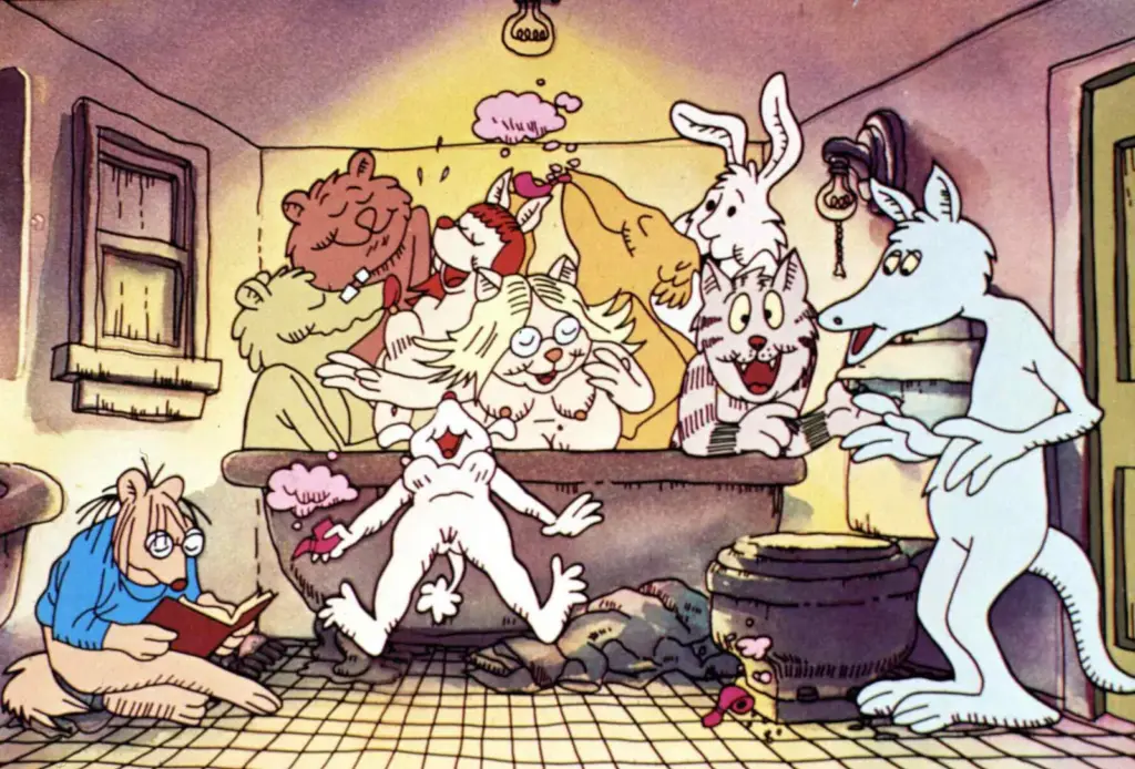 A nihilist cat who smoked marijuana and sought sex: ‘Fritz’, the first animated film rated X