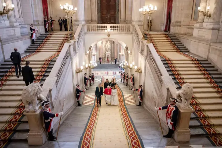 The King says that the “pain caused by cases of abuse” must be repaired with “clarity and firmness”