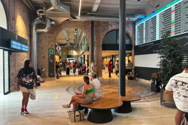 Jaume Collboni, at the inauguration of the new Barcelona Nord station: “It is the model of the future”