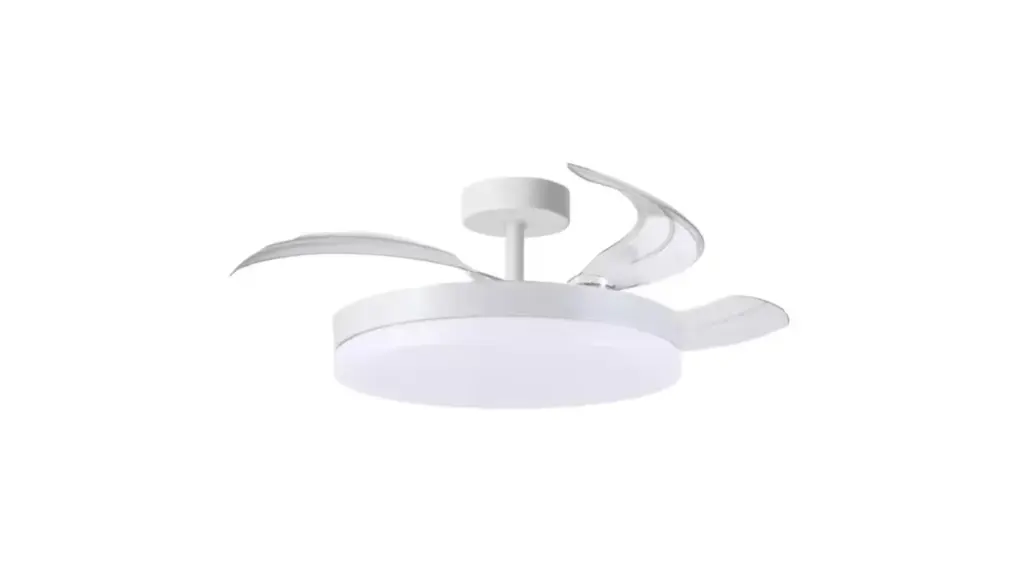 Ceiling Fan with Foldable Blades.