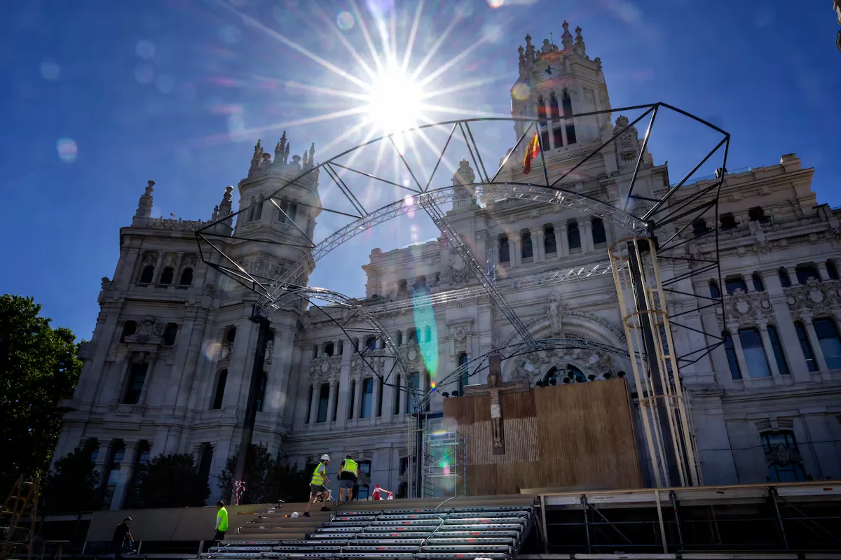 What heat awaits the pilgrims? Temperatures up to 34° during Pope Leo XIV's visit to Spain