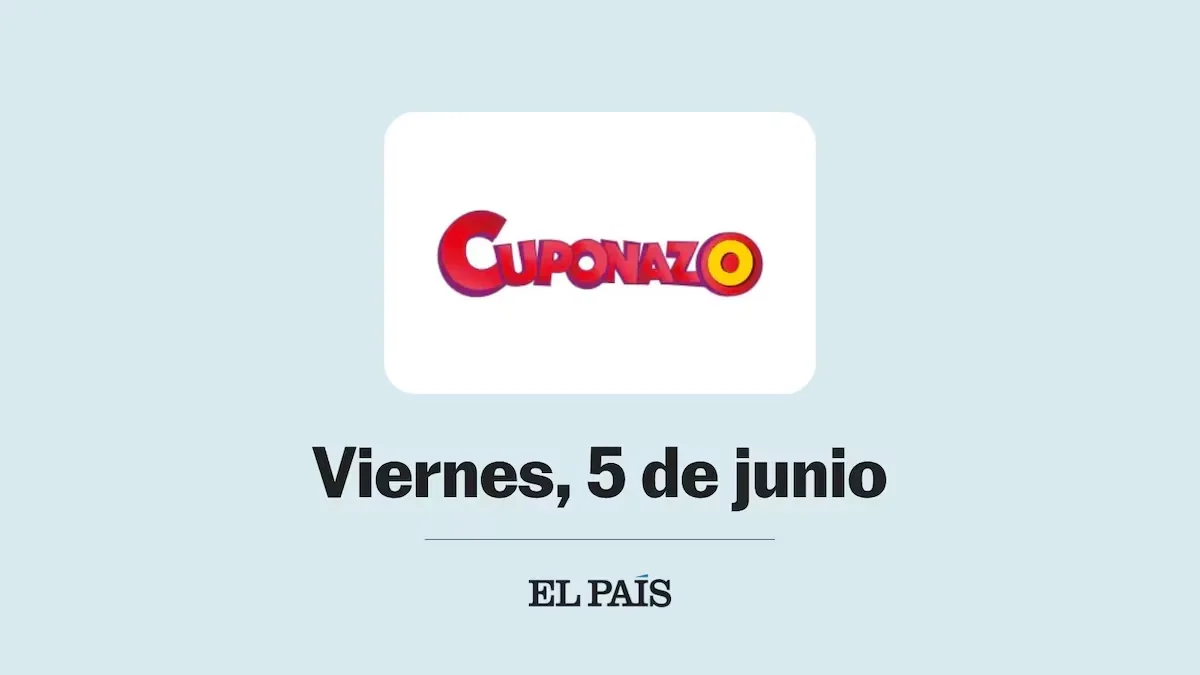 ONCE Cuponazo: check Friday, June 5 draw