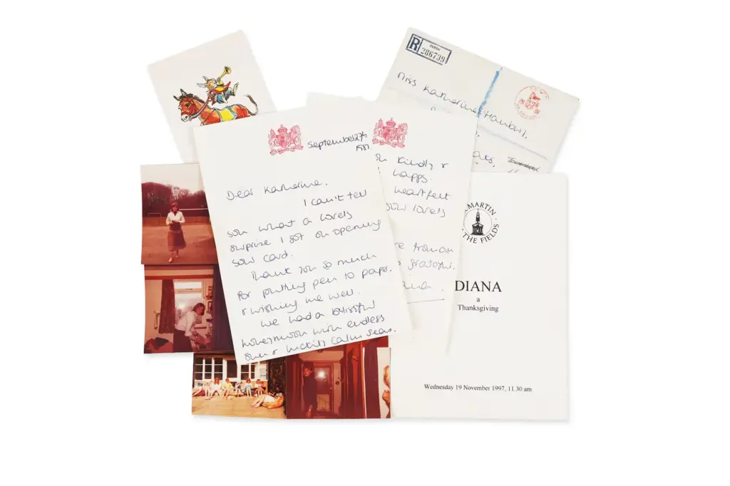 New auction of Diana of Wales: these are her unpublished photos and letters before becoming a princess