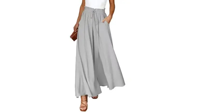 The perfect 'palazzo' trousers for summer: cool, comfortable, and available in nine colors