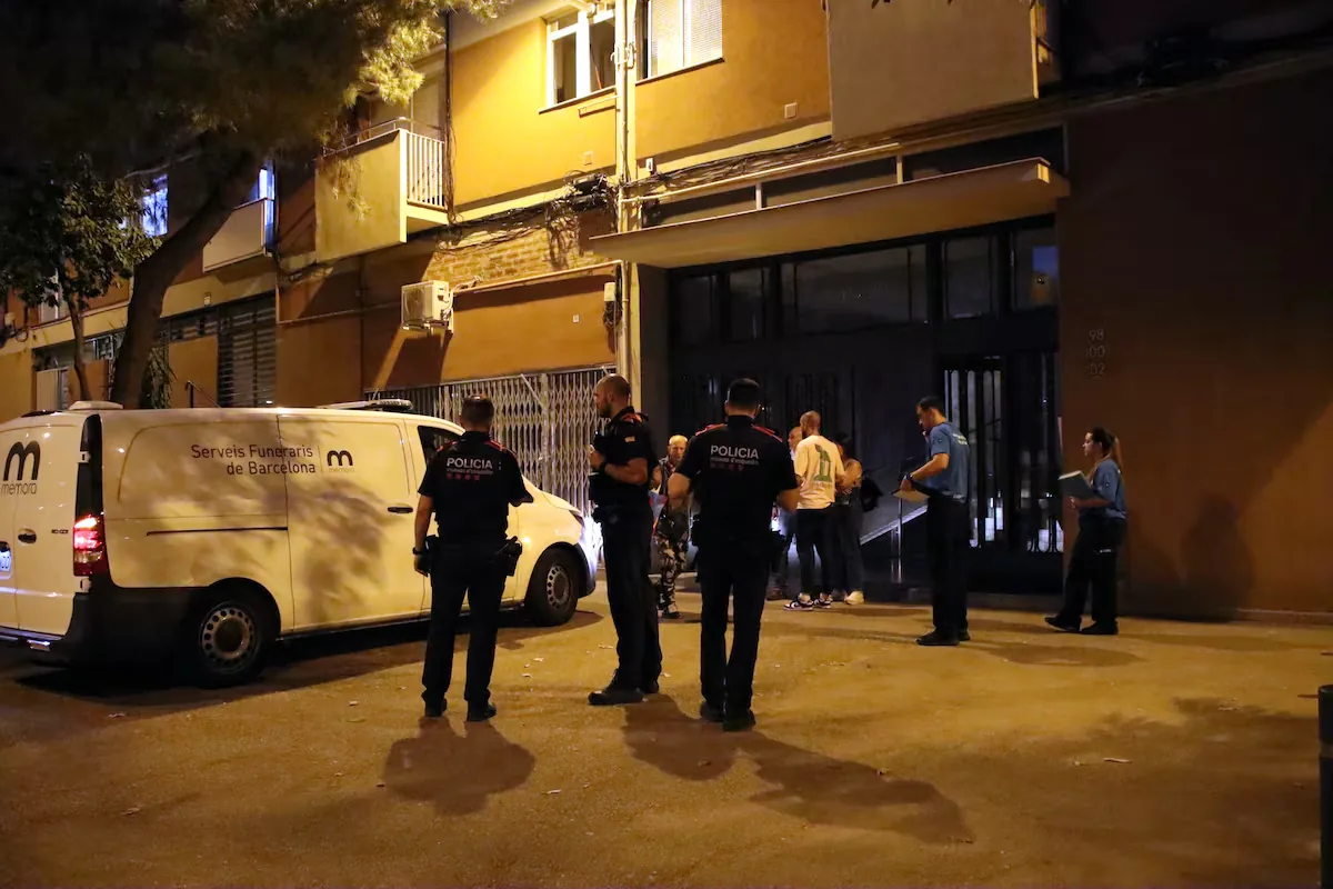 Man arrested in connection with the violent death of his partner in Barcelona