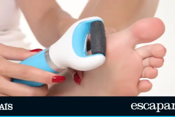 Say goodbye to calluses and cracked heels with this electric file that will save you trips to the beauty salon