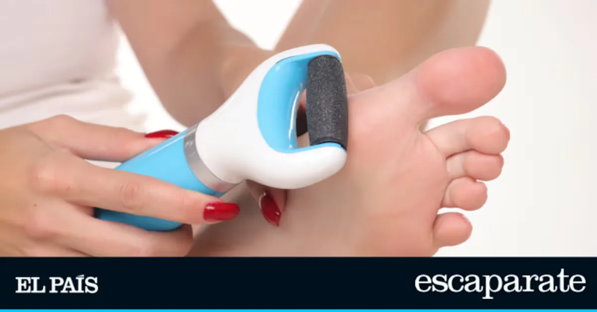 Say goodbye to calluses and cracked heels with this electric file that will save you trips to the beauty salon