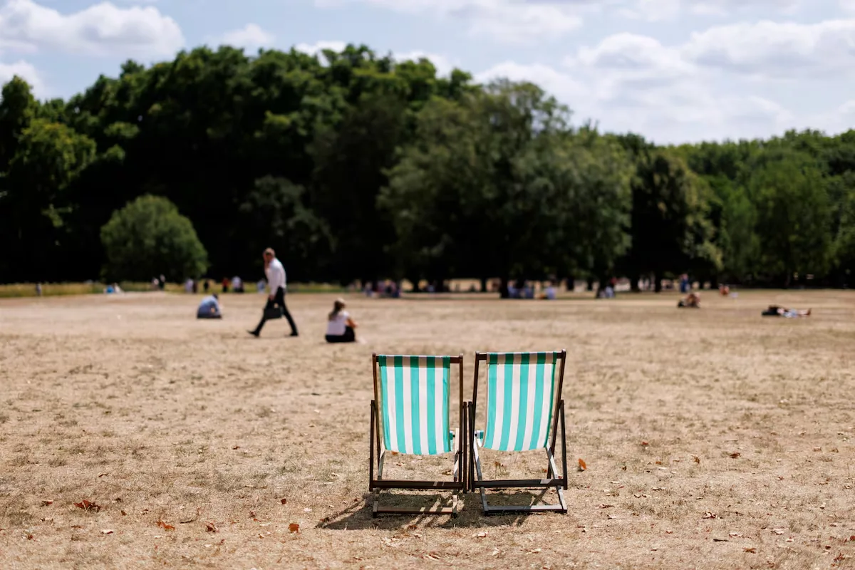 The United Kingdom declares much of the island officially in a state of “severe drought”
