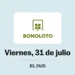 Bonoloto: check draw for Friday, July 31