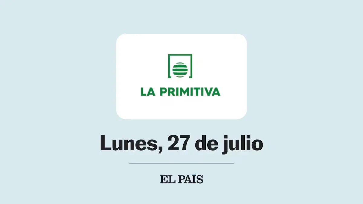 La Primitiva: check Monday, July 27 draw